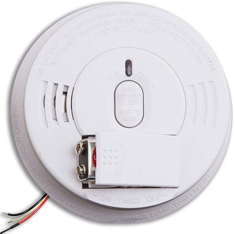 testing hard wired smoke detectors